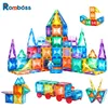 Romboss 75 cm Quadrato Creativo Blocchi Magnetici Giocattoli per Bambini ABS Plastica Illuminazione Puzzle Educativo 240110