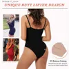 Bel karın şekillendirici dikişsiz shapewear skams bodysuit tek parça shapewear push up popo kaldırıcı zayıflama kılıf gövde şekillendiricileri uzun kollu tulum q240110