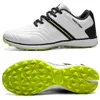 Scarpe da golf da uomo impermeabili Calzature da golfista leggere professionali Calzature sportive da golf all'aperto Scarpe da ginnastica atletiche Marchio maschile 240109