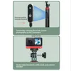 Selfie Monopods M-Remote Wireless Bluetooth Selfie Stick 1,53m z podwójnym wypełnieniem Statood Statyw do akcji Smartfon YQ240110