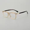 Güneş Gözlüğü Çerçeveleri Erkek Sınıf Gözlükleri için Çerçeve Saf Titanyum KS-201 Japonya Marka Yuvarlak Erkekler Kadınlar Trend Optik Oculos de Grau Feminino