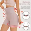 Waist Tummy Shaper Women Seamless Shapewear Panties Solid Color Body Shaper Slimming Short Pants Female Slim Control Underwear Ice Silk Lingerie Q240110