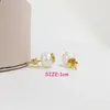 Spanish Bear Series 925 Sterling silver Pendientes Mujer Classic pearl stud earrings Gift For Woman Explosive jewelry 240109