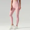 AL-006 Leggings Fiess push up da yoga per donna Pantaloni sportivi elastici a T a vita alta con sollevamento dell'anca