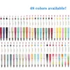 Beadable Ballpoint Pen Add a bead Beaded Ball Pens DIY Handmade Nice Colorful Printed Jewelry Decorative blank Bar Gifts For Kids 9213994