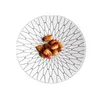 Tallrikar nordiska bordsartiklar geometriska mönster 8/10 tum keramisk middagsplatta skål porslin dessert servis tårta mönstrad biffplatta och pastaplatta
