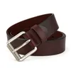 Ceintures EL BARCO Casual Cuir Hommes Ceinture De Luxe Designer Cowhide Pour Noir Bleu Marron Café Haute Qualité Mâle Sangle Boucle Ardillon