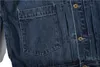 Bomber streetwear da uomo Giacca di jeans allentata Capispalla per giovani Cappotti da cowboy di alta qualità Giacca a vento di colore blu Plus Size S-2XL 240110