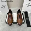 Berluti Business chaussures en cuir Oxford veau fait à la main de qualité supérieure bas haut sport Scritto modèle une étape Sneakerwq