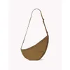 High End the Row New Nylon Canvas Banana Bag Casual Underarm Bag Half Moon Bag Crossbody Bag unisex Hög kvalitet