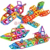 Aimants jouets pour enfants grande taille Plus blocs magnétiques enfants concepteur constructeur ensemble garçons bâtiment 240110