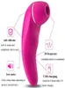 Oral sexslickande tunga vibrerande vibratorsexleksaker för kvinnor Kvinnliga bröstvårtan suger klitoris stimulator klitor suger vibratorer4483613