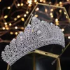 Grampos de cabelo lindo tiaras reais quinceanera coroas nupcial headpiece jóias de casamento tocado novia acessórios