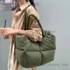 Axelväskor hög kapacitet mode rutnät fyllningsutrymme för kvinnor designer axel väska lyx varumärke ruched vintage handväska vinter t240110