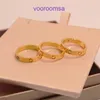 Carter design kvinnor pärla ringar lyxiga smycken för lady gåva ny kärlek ring titanium stål kvinnor rose guld diamant gratis tre en modeperson med originallåda