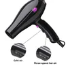 Dryers Professional HighPower Hair Dryer Wind Speed Adjustment 100110V Strong Barber Salon Styling Tools Hot/Cold Air Blow Home