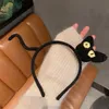 Black Cat Children Cute Colors Cartoon Hair Hoop Hairbands Girls Lovely Ears Headbands Kids Hair Accessories Hair Bands 240109