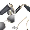 Designer zonnebrillen, metallic y2k, gemixt met dames m home, modieuze en gepersonaliseerde LJOF