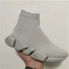 Designer Speed ​​Casual Shoes T FALL SOUT UP Fashion Flat Socks Boots Speed ​​2.0 Men Women Runner Sneakers With Dust Bag Size 35-45