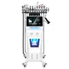 Professional ultrasonic pdt hydra dermabrasion hydrodermabrasion hydro microdermabrasion oxygen jet peel facial machine