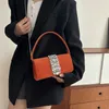 Sac à bandoulière pour femmes en usine 7 Color Niche Design Candy Colored Fashion Handbags Sweet Lady Flannel Chain Chain Sac Hiver Popular Diamond Handsbag 7052 # #