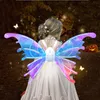 Electric Fairy Wings for Girls - Light Up Butterfly Elf Wings With