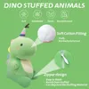 11 tum fyllda djur plyschleksaker, söt dinosauriliksak, mjuka dino -plyscher för barn plyschdockgåvor för pojkar flickor