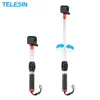 Monopiedi TELESIN Hollow Float Selfie Stick Galleggiabilità Monopiede allungabile per GoPro Hero 10 9 8 7 6 5 4 Osmo Action 2 Insta36 Xiaoyi SJCAM