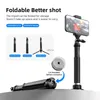 Selfie monopods telesin 0,9 m aluminiumlegering selfie stick monopod stativ för hjälte 11 10 9 8 7 6 5 insta360 dji osmo action för smart telefon yq240110