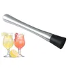 Ferramentas de barra de aço inoxidável Cocktail Muddler Mixer Barware Mojito DIY Bebida Fruta Gelo Beber Ferramenta Drop Delivery Home Garden Kitchen D Dhld4