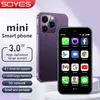 2023 New Soyes XS15 MI 전화 스마트 폰 2GB+16GB Android 8.1 3.0 ''듀얼 SIM 대기 3G 휴대 전화 Wi -Fi GPS 플레이 스토어 2GB 16GB 미니 휴대 전화.