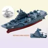 Barco rc 24ghz navio de controle remoto navio de guerra cruzador barco de alta velocidade rc brinquedo de corrida azul escuro3613274