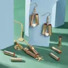 50st Golden Brass Tube Pärlor Ring MacRame Bead 25x8mm för DIY Syhantverk och Macame Wall Hanging Plant Holder Craft 240109