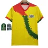 2024 2025 Burkina Faso Soccer Jerseys National Team FansバージョンTraore Aziz Ki Maillots de Foot Tapsoba Home White Yellown Football Shirt African Cup Top _jersey