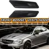 جديد 2PCS محرك هود تنفيس لوفازات مرسيدس بنز W204 C63 W205 W207 W212 W213 لـ AMG Sedan Coupe Air Scoop Bonnet Cover