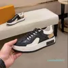 2024 zweifarbiges perforiertes Kalbsleder Gummi-Außensohle Herren-Designer-Sneaker 1,8 17