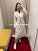 Maxmaras Women Cashmere Coat National White 3638 Authentic Autumnwinter Water Wave Wool Resina Rjld