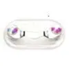 4pcs Magnetic Eyeglass Holders Sunglasses Glasses ID Badge Holder 12 Color