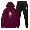 Pulls pour hommes Polos Designer Sweats à capuche Pantalons de survêtement Pull Veste Pull Dessin animé Ours Col rond Coton Hiver Manches longues Nouveau Casual Sweat à capuche imprimé Ad