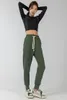 AL-0044 Women Yoga Streme Pants Loose Jogger Pants High Waist Soft Fabric Yoga Fitness Pants