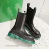 Designer Boot Botteega Venetas Boots 2024 Botega B Family Medium Tube Tjock Bottom Chimney Green Candy Mona Cheshire Martin