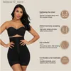 Waist Tummy Shaper Breasted Lace Butt Lifter Corset High Waist Body Shapewear Women Fajas Slimming Tummy Control Panties Shorts Underwear Q240110