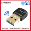 Högtalare USB Wireless Adapter Bluetooth Dongle USB Mottagare Sändare USB Bluetooth Adapter 5.0 för headsethögtalare PC Computer Laptop