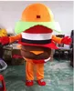 Halloween Hamburger Mascot Costume Cartoon Burger Anime Theme Character Christmas Carnival Party Fancy Costumes Adults Size Birthday Outdoor Outfit