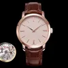Heritage Wysokiej jakości biznesowy zegarek dla mężczyzn podwójny szafirowy lustro automatyczny ruch 316L stalowy obudowa prosta, wyrafinowana i elegancka luksusowa zegarek