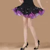 Gym Clothing Sexy Woman Latin Dance Skirt For Sale Cha Cha/Rumba/Samba/Tango Dancing Practice Performance Dancewear