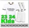 Bellingham 23/24 Soccer Jerseys Vini Jr Mbappe Modric Fans Player 2023 2024 Football Shirt Real Madrids Rodrygo Camavinga Camisetas Men Kids Kids Unif 784