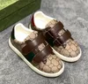 Chaussures de luxe pour enfants, chaussures de créateur pour bébés, baskets décontractées avec abeilles, chaussures de marche pour filles et garçons, y compris les chaussures de marque