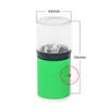 Latest Mini Smoking Colorful Plastic USB Electric Dry Herb Tobacco Grind Spice Miller Grinder Crusher Grinding Portable Innovative Handpipes Cigarette Holder DHL