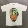 Vêtements de mode de créateurs T-shirts Hellstar Studios Rodman Green Tee High Street T-shirt à manches courtes pour hommes et femmes Rock Hip Hop 2025 5ysp 7WK9